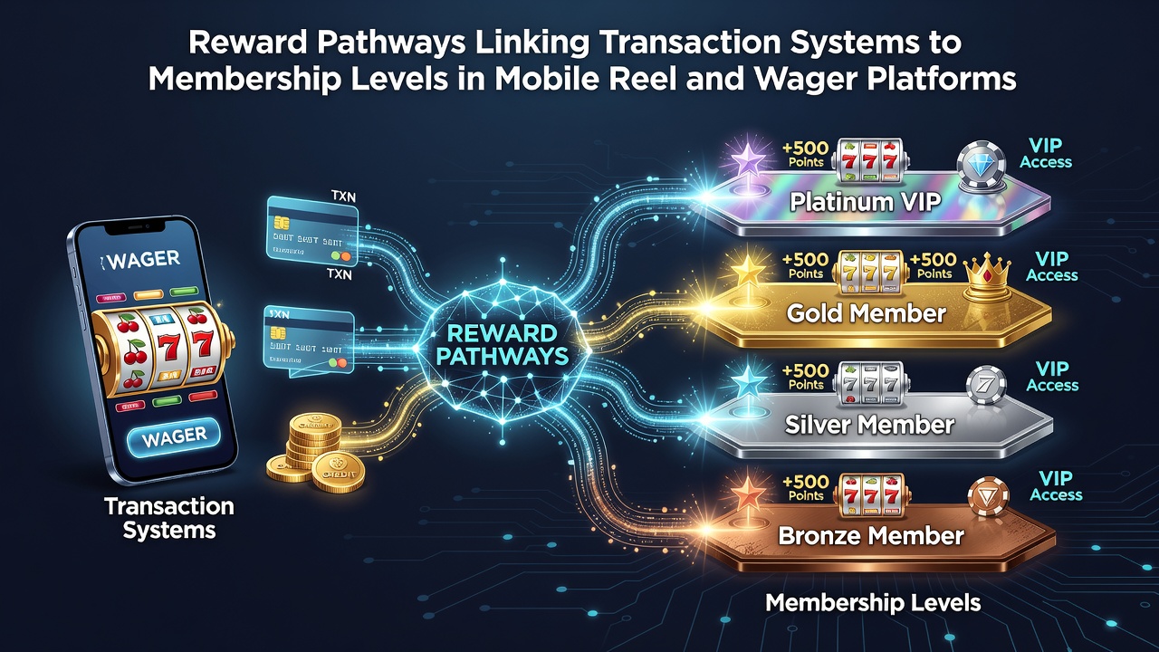 Close-up view of mobile screen displaying tier progression bar linked to recent wager transactions