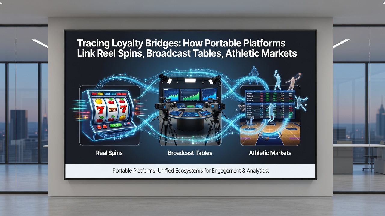 Diagram depicting data flow between mobile apps, loyalty databases, payment processors, and support systems in gaming environments